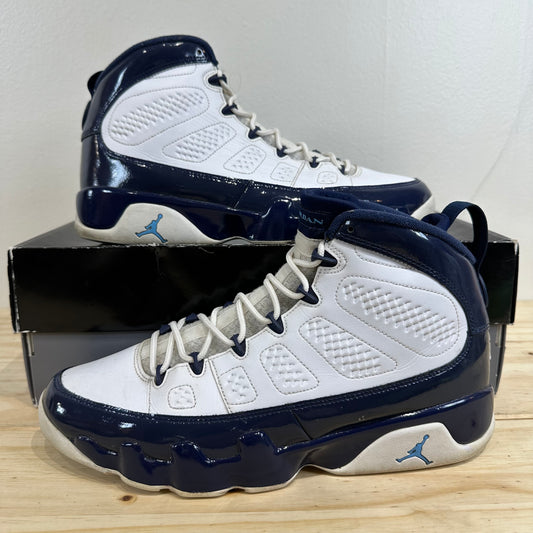 Air Jordan 9 Retro Pearl Blue Sz 11