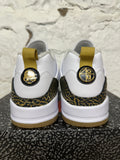 Air Jordan Spizike Low White Metallic Gold Sz 15 DS