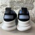 Versace Chain Reaction Blue Black White Sneaker Sz 12 (45)