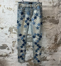 Amiri Chemist Denim Star Blue Denim Jeans Sz 32