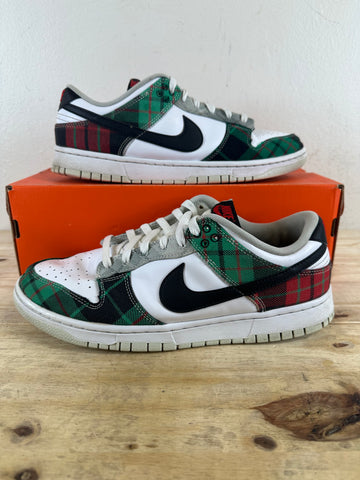 Nike Dunk Low Tartan Plaid Sz 10