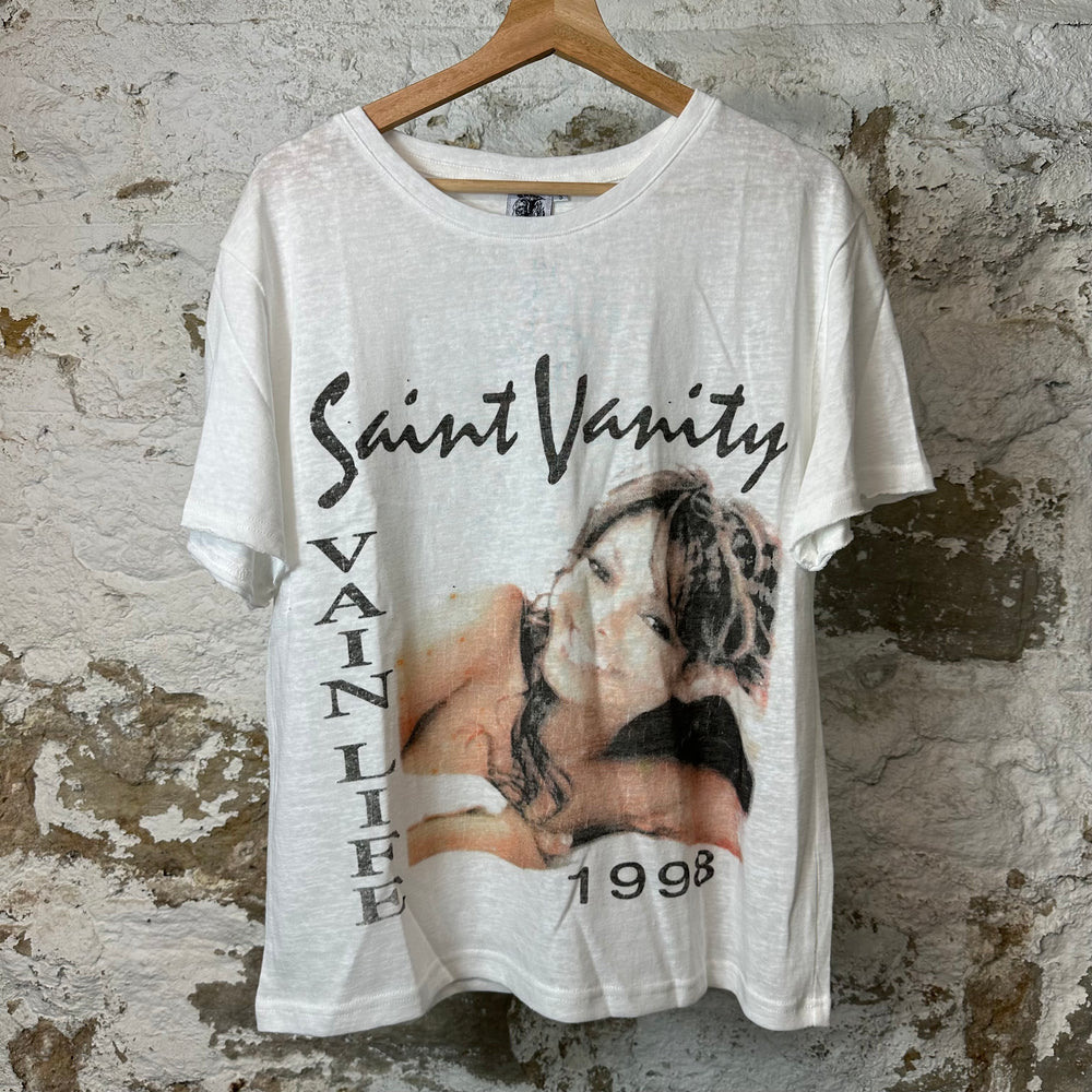 Saint Vanity Janet White T-shirt