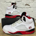 Air Jordan 5 Fire Red Black Tongue (2013) Sz 12