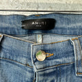 Amiri MX1 Blue Tie Dye Blue Denim Jeans Sz 30
