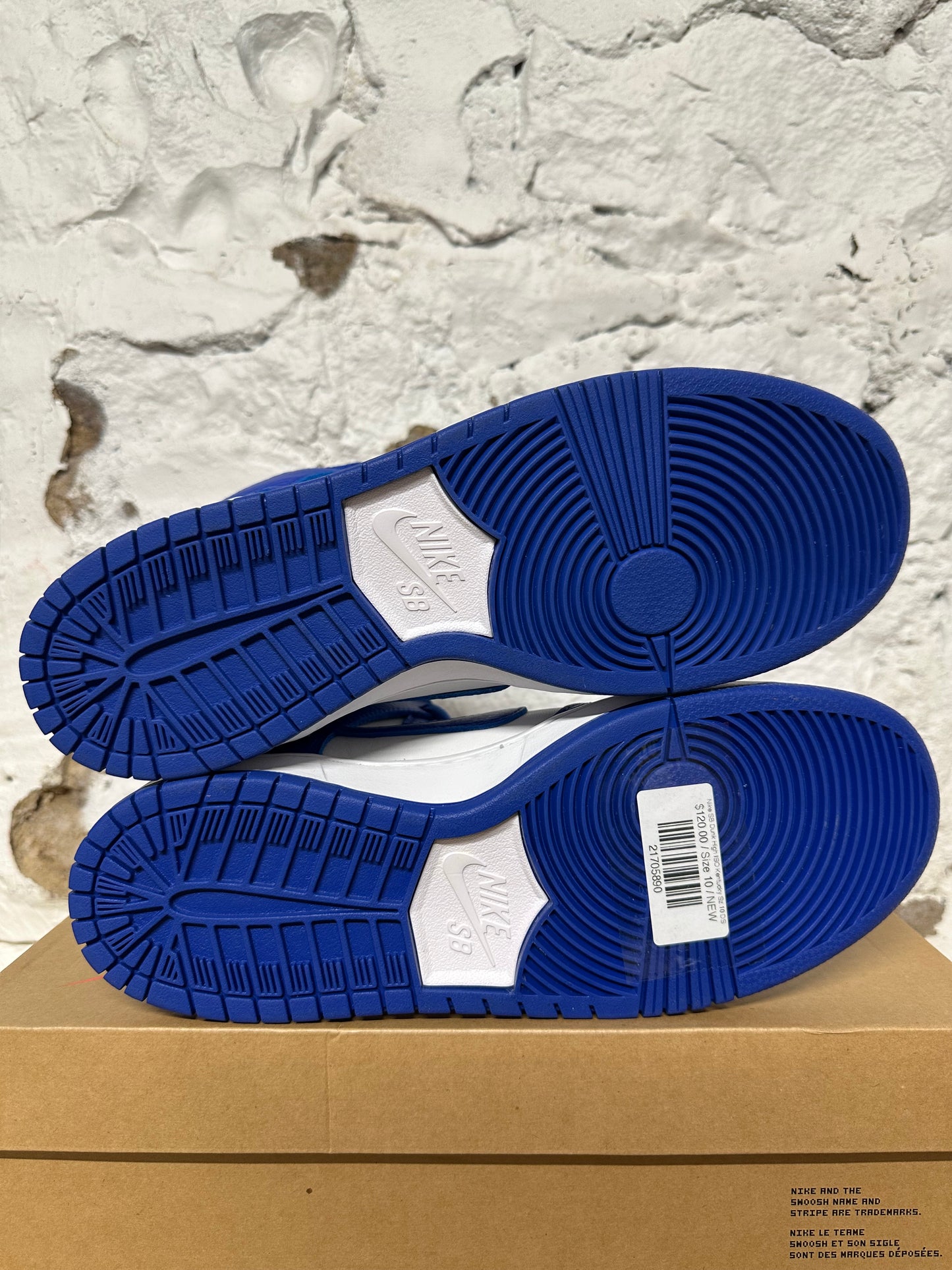 Nike SB Dunk High ISO Kentucky Sz 10 DS