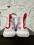 Under Armour Curry 3Zer0 2 White Red Sz 10.5 DS