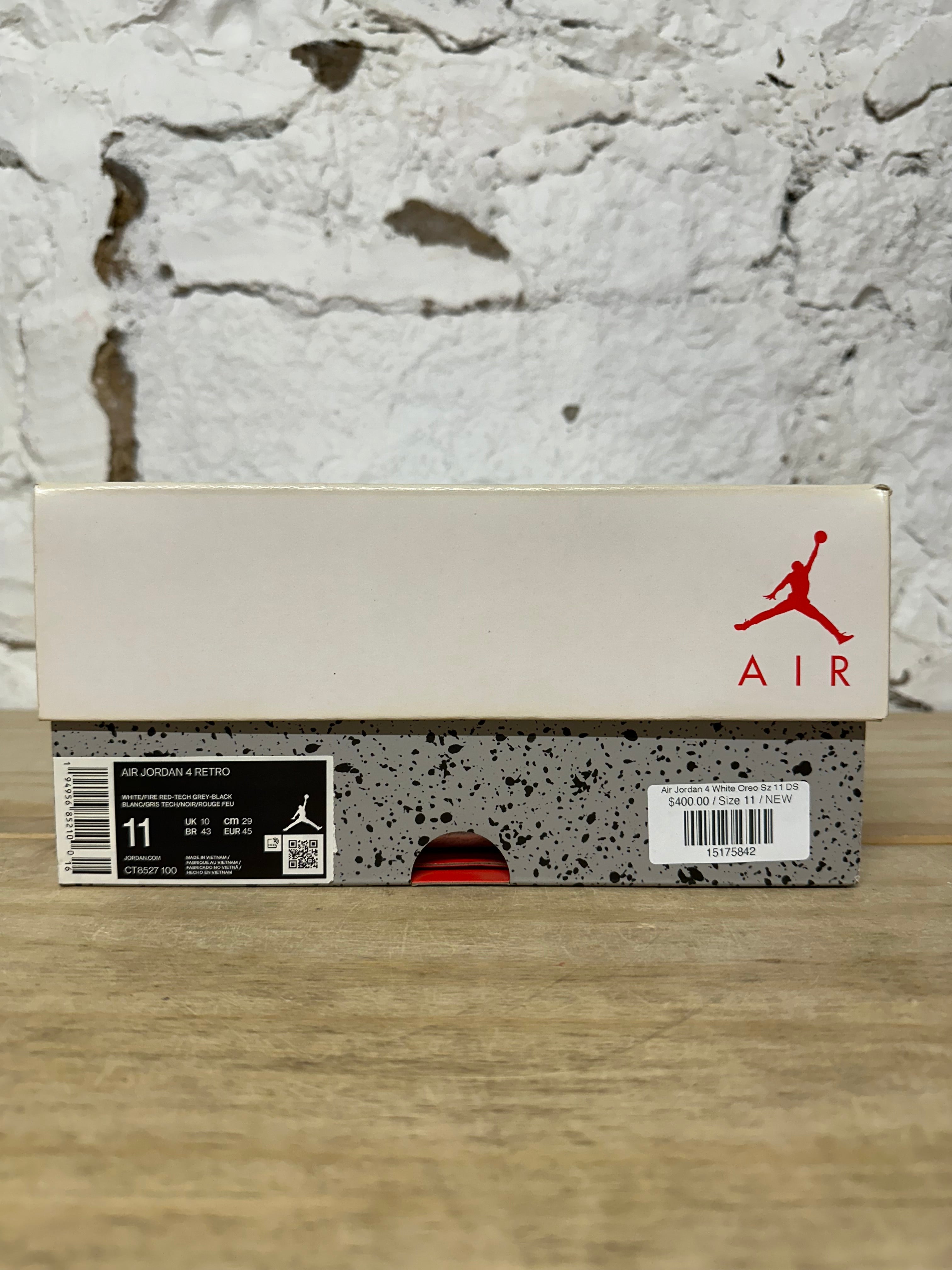 jordan 4 white oreo 43