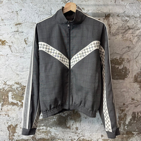 Louis Vuitton Damier Azur Grey Track Jacket Sz S