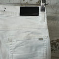 Amiri MX1 Black Paisley White Denim Jeans Sz 31