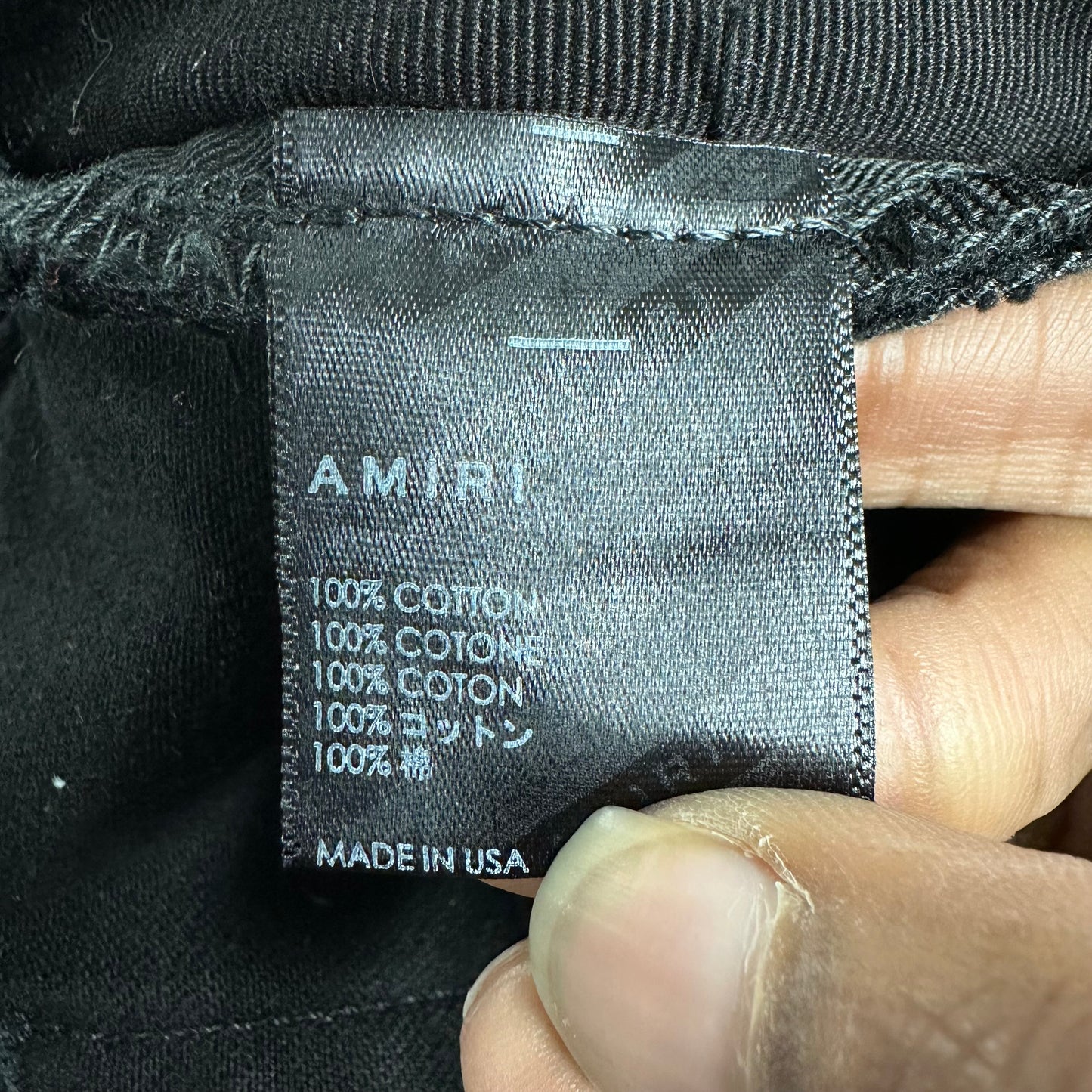 Amiri MX1 Green Paisley Black Denim Jeans Sz 38