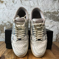 Amiri Silver Skeleton White Cream Sneaker Sz 12 (45)