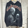 Godspeed Mankind Vs AI Black Hoodie Sz L