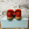 Lanvin Future Curb Red Suede Sneaker Sz 11 (44)