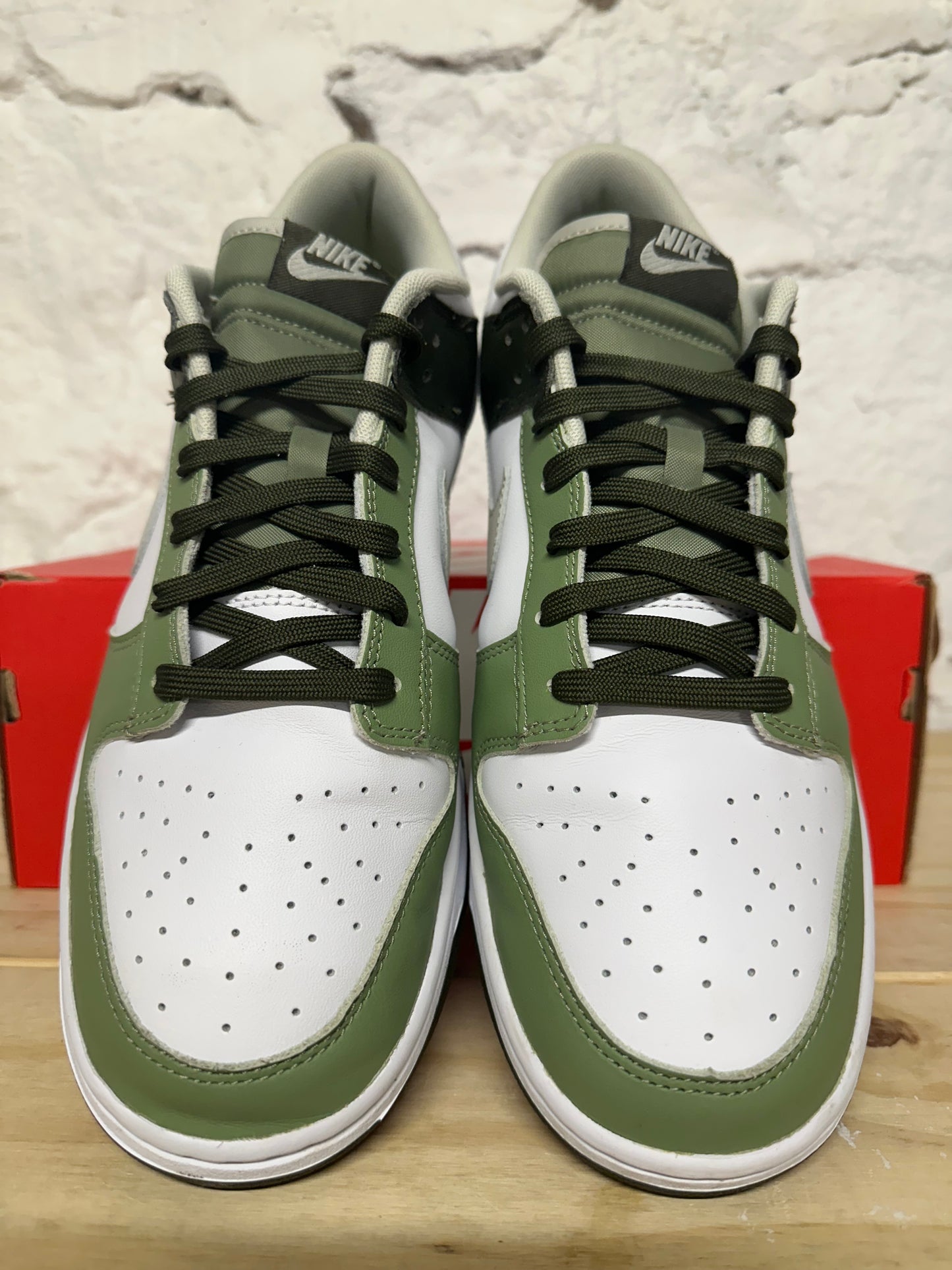 Nike Dunk Low Oil Green Cargo Khaki Sz 12