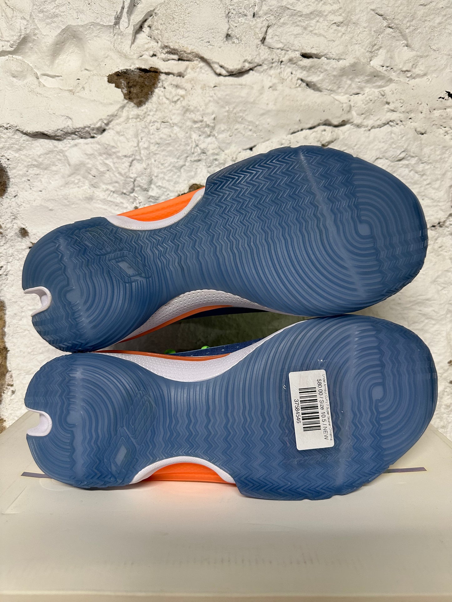 Under Armour Curry 7 Super Soaker Christmas Sz 10.5 DS