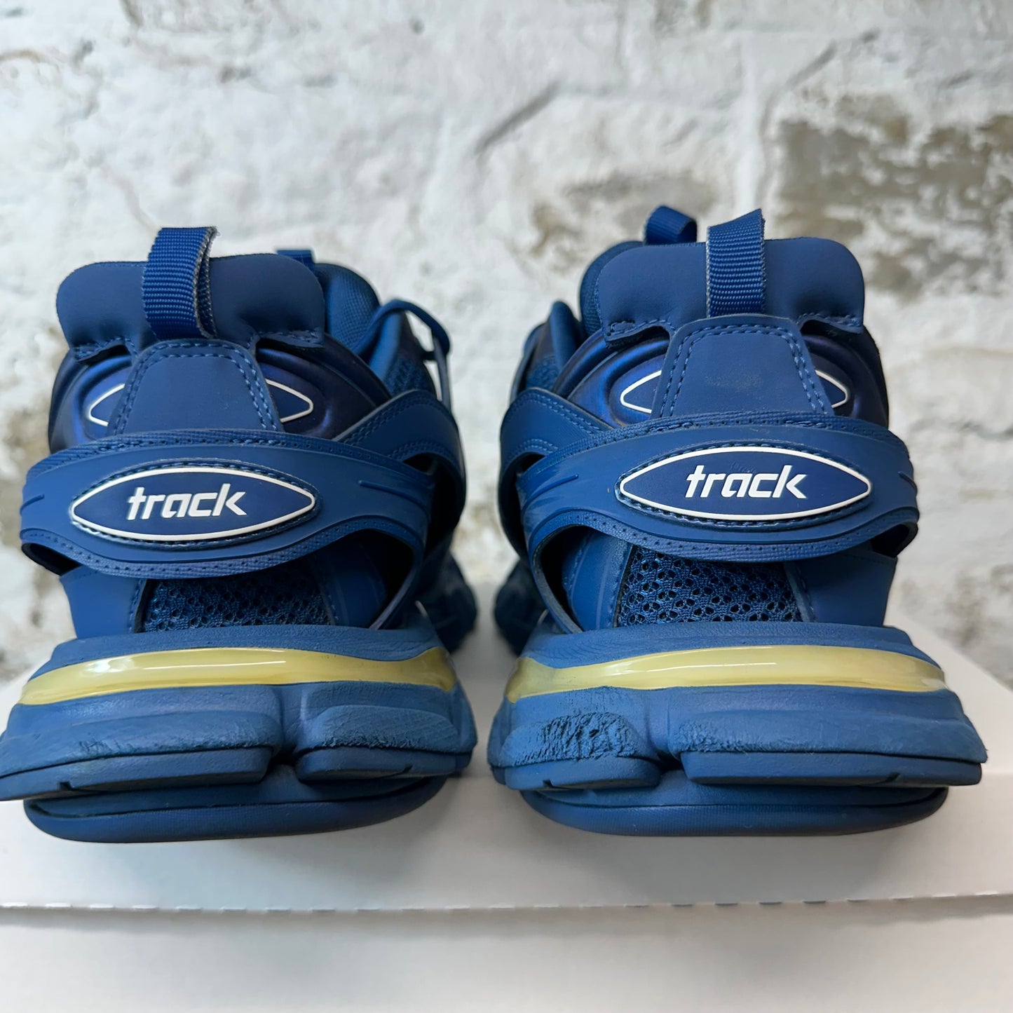 Balenciaga Track Runner Triple Blue LED Sneaker Sz 12 (45)