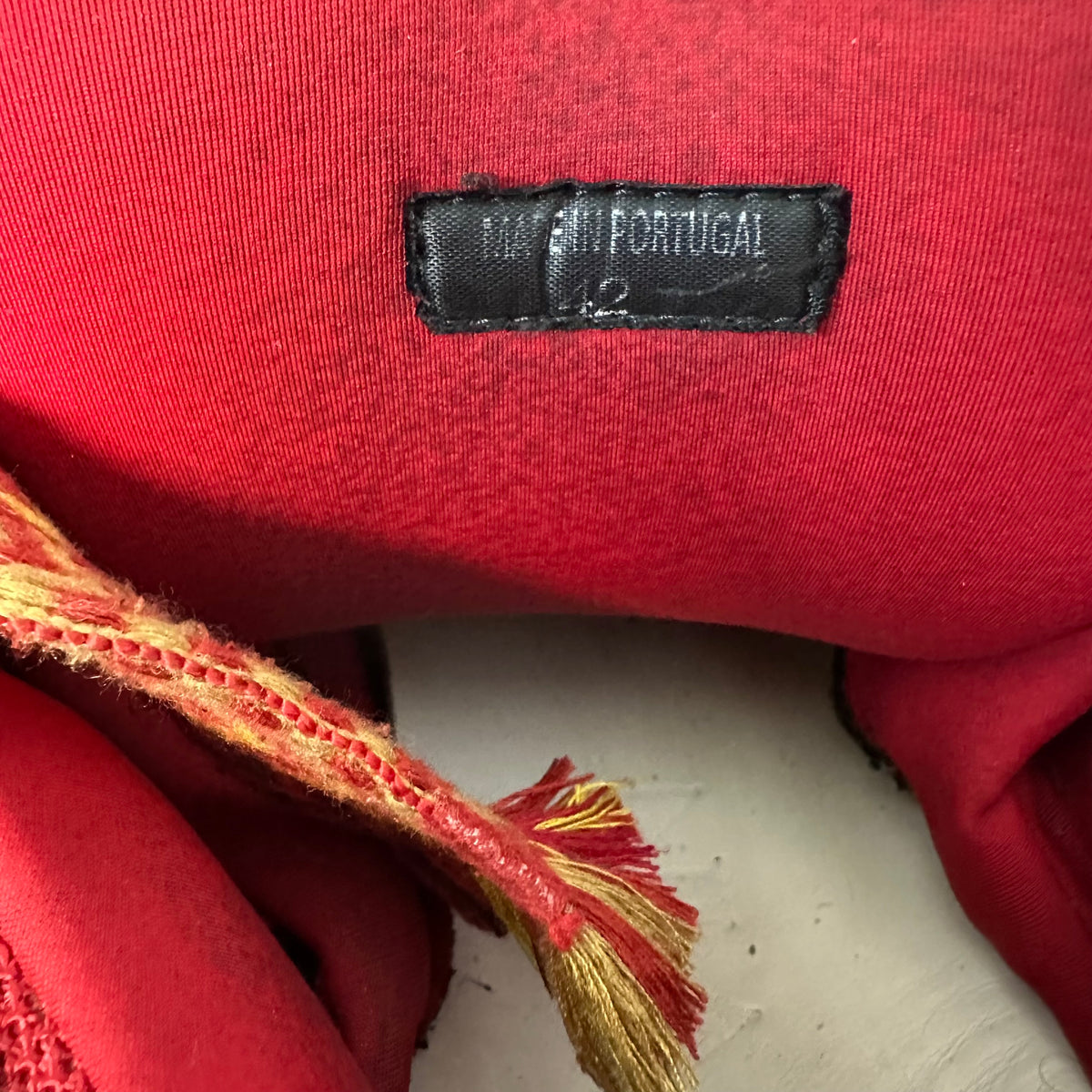 Lanvin Curb Poppy Red Sneaker Sz 9 (42)