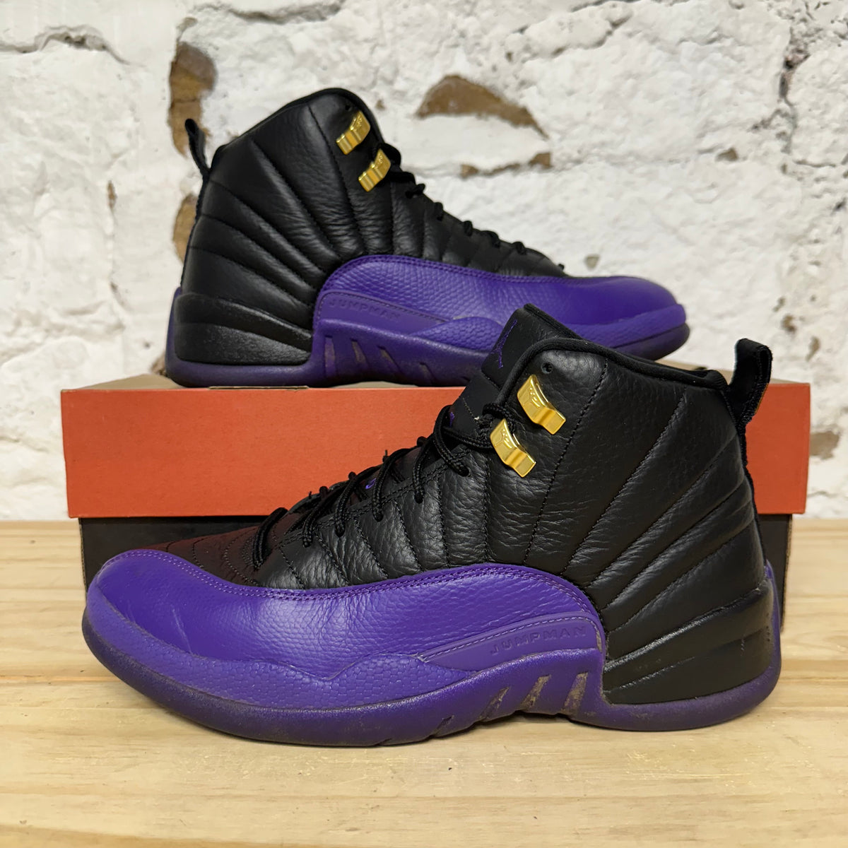 Air Jordan 12 Field Purple Sz 9.5
