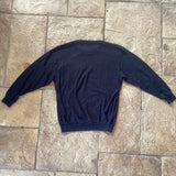 YSL Pocket Zip Crewneck Black Sz L