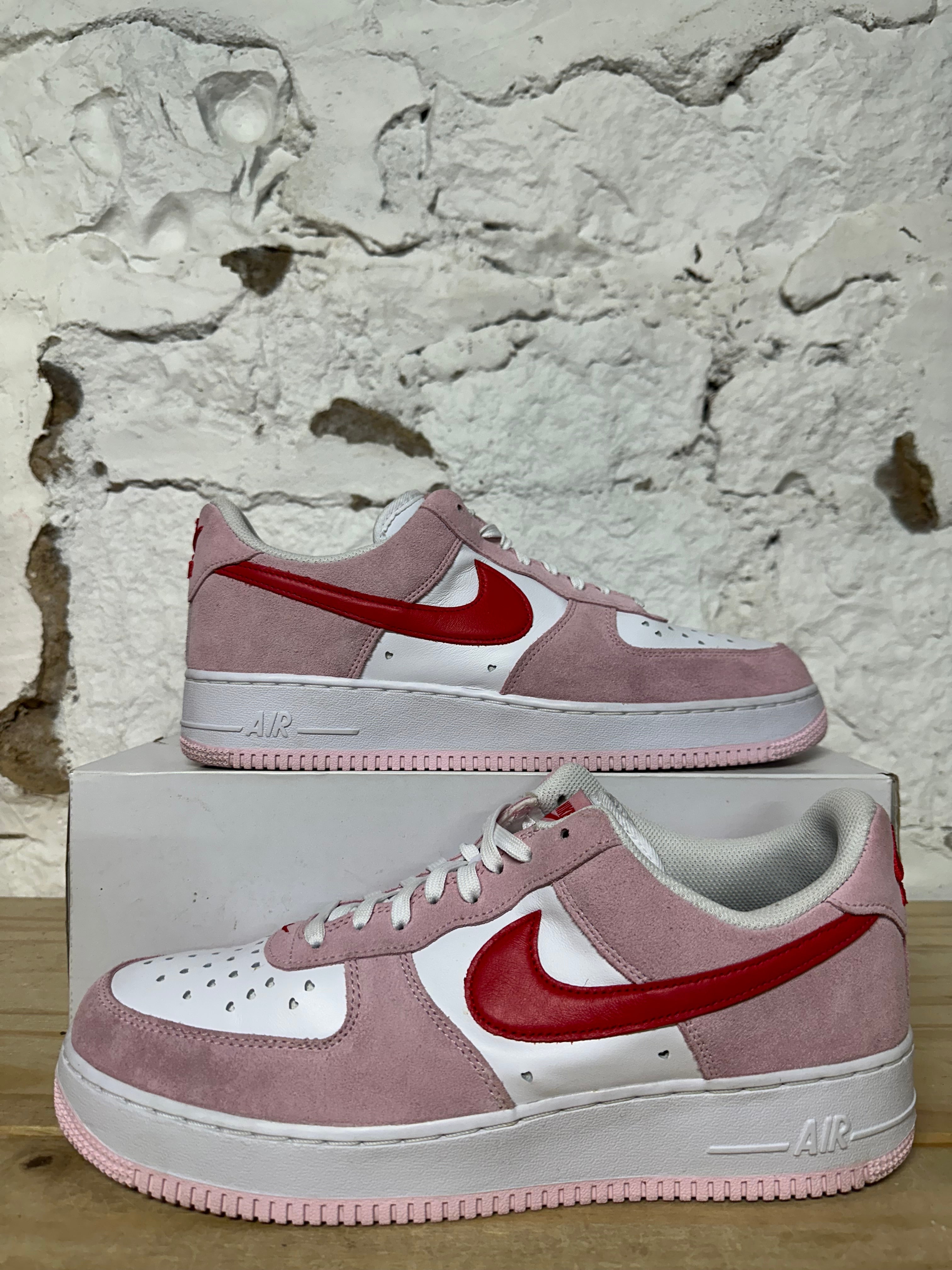Nike Air Force One Valentines Day Love Letter Sz 12