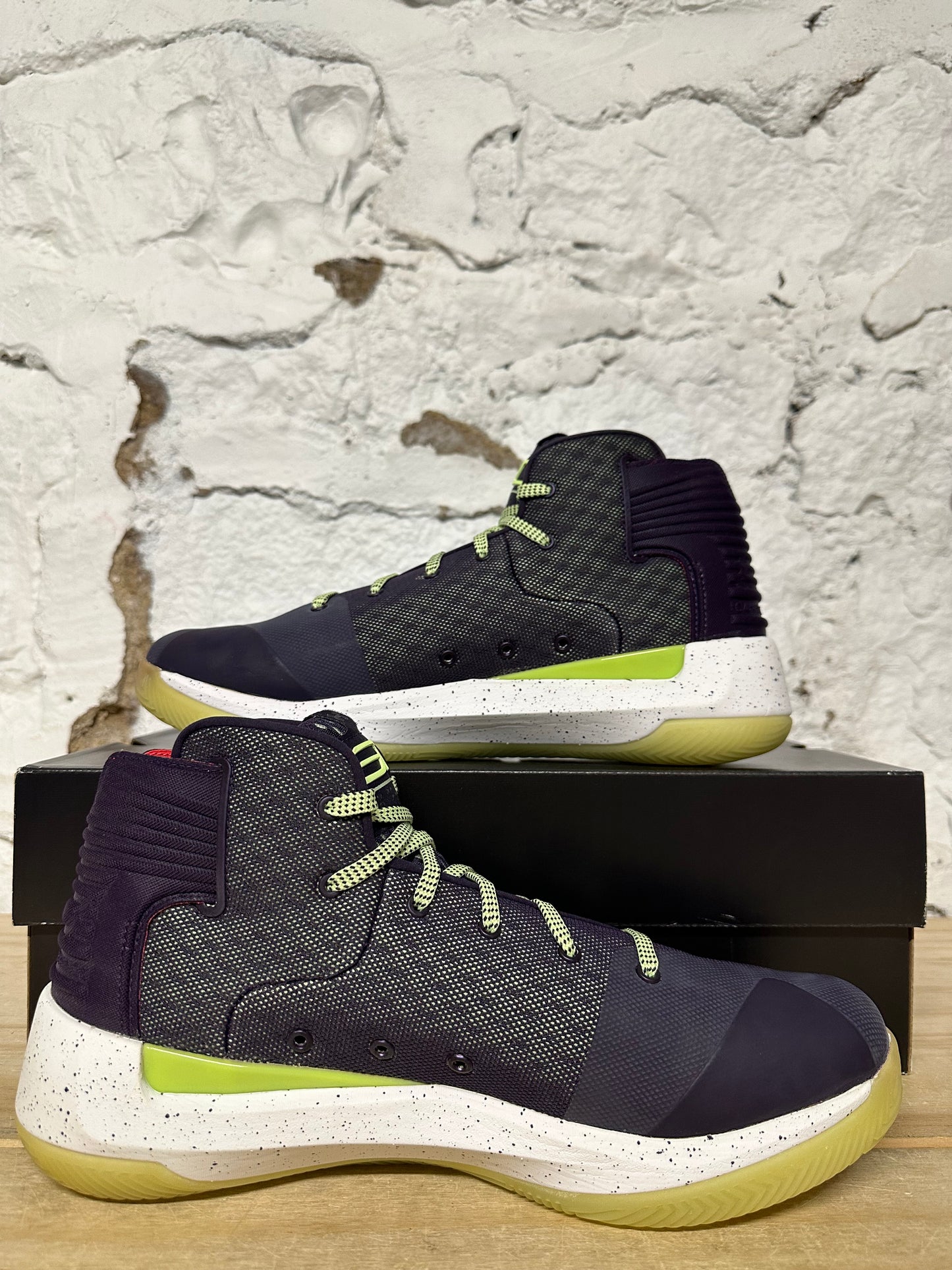 Under Armour Curry 3Zer0 Imperial Purple Sz 10 DS