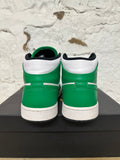 Air Jordan 1 Mid Lucky Green Sz 12