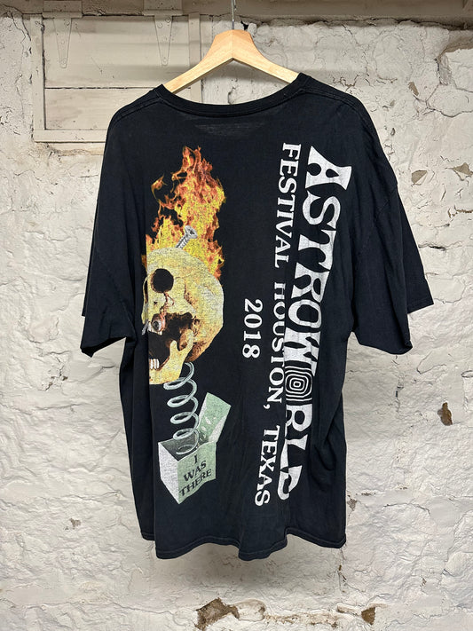 Travis Scott Astroworld 2018 T-Shirt Sz 2XL