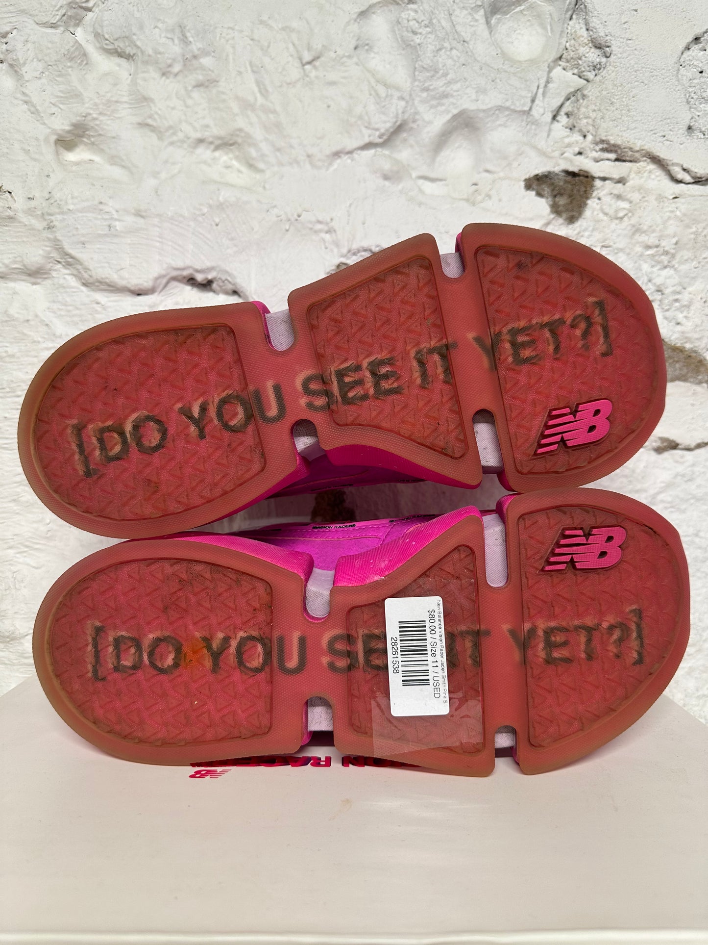 New Balance Vision Racer Jaden Smith Pink Sz 11