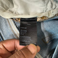 Amiri MX1 Multicolor Paisley Thrasher Blue Denim Jeans Sz 33