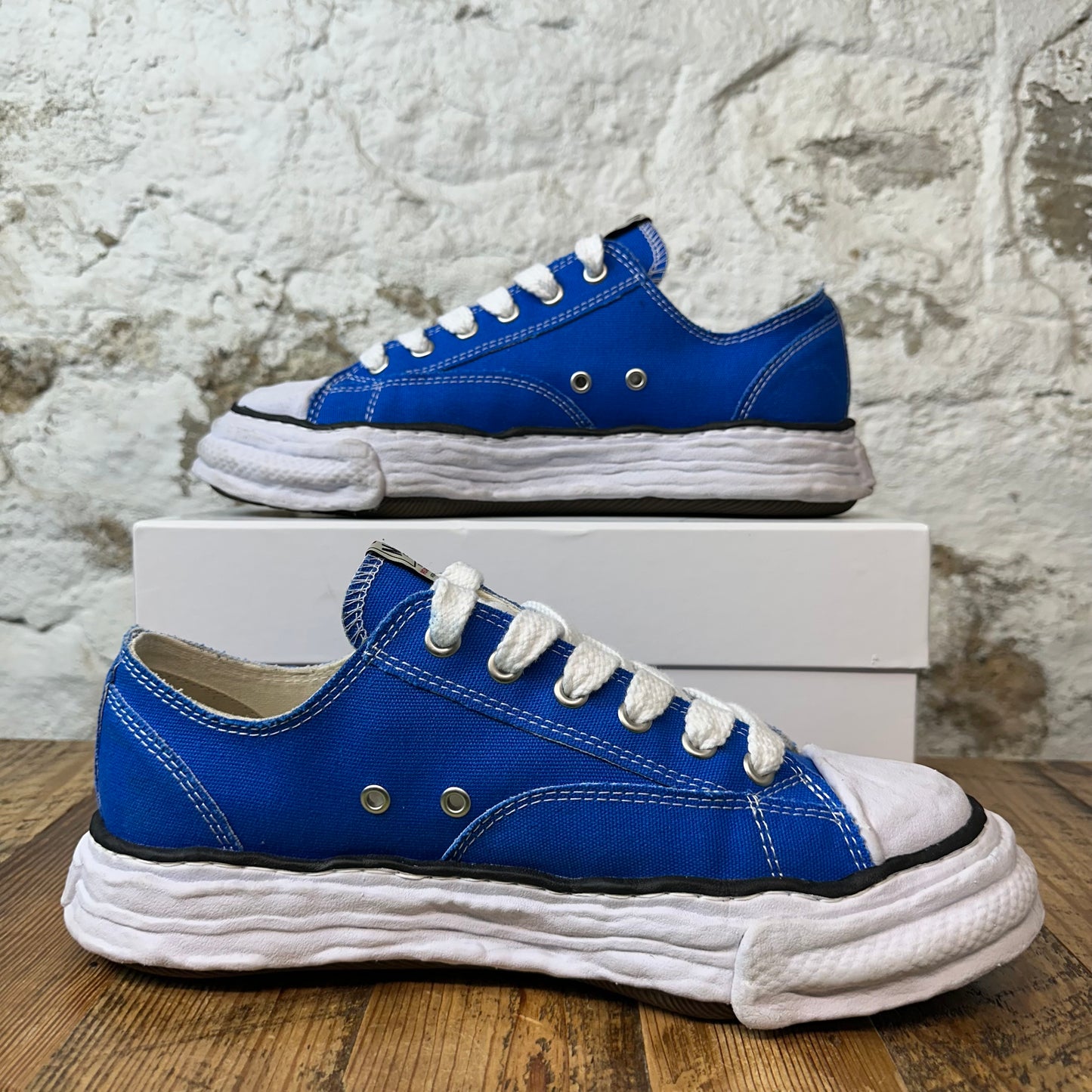 Maison Mihara Blue White Peterson 23 Sneaker Sz 12 (45)