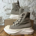 Rick Owens Jumbo Lace Abstract Dirty Pearl Milk Sneaker Sz 12 (45)