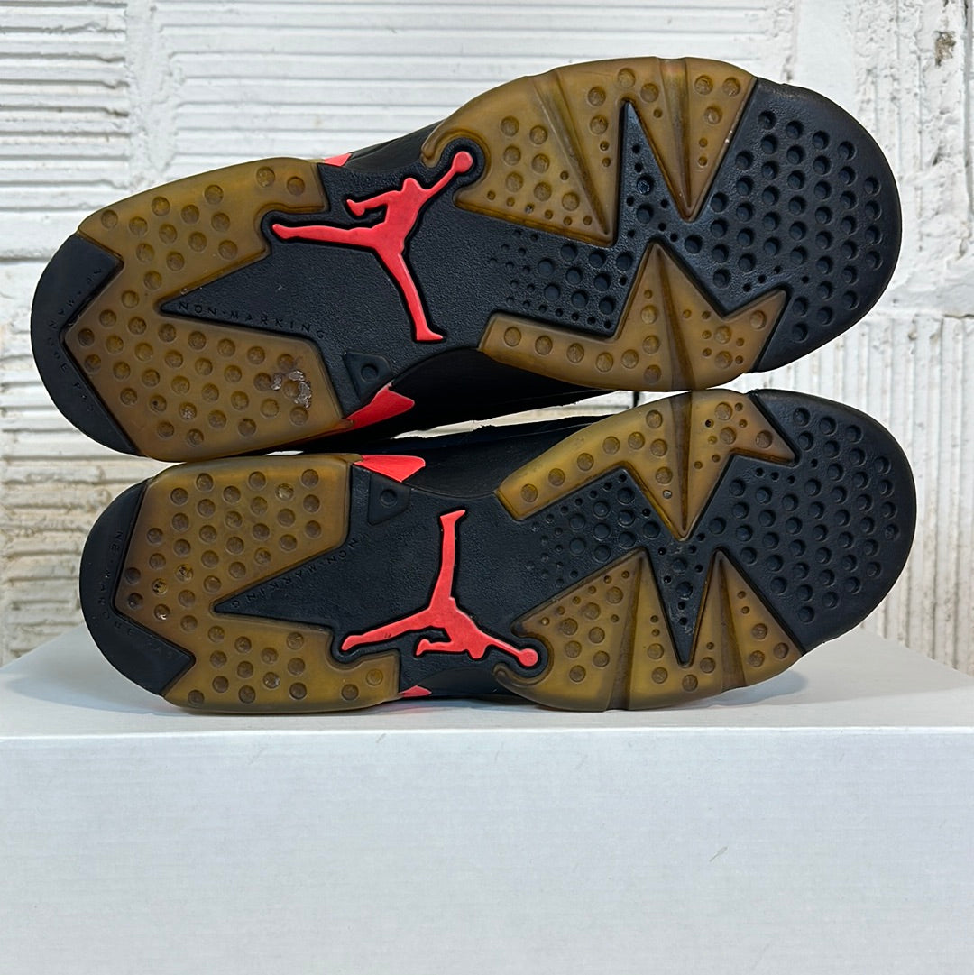 Air Jordan 6 Black Infrared Sz 5.5Y