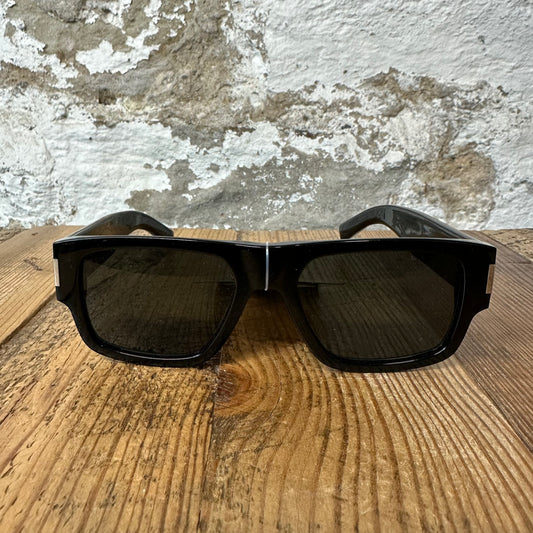 Saint Laurent Naked Wirecore Black Sunglasses