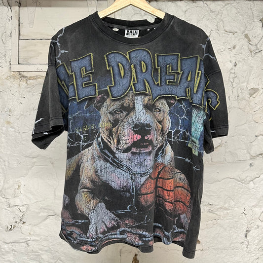 Vale Dreams Dog T-Shirt Sz L