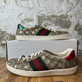 Gucci Gold Bee GG Monogram Ace Sneaker Sz 10