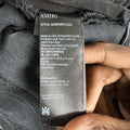 Amiri Hollywood Logo Faded Black Denim Jeans Sz 34