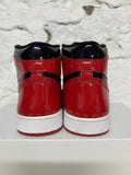 Air Jordan 1 High Patent Bred Sz 9