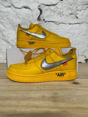Nike Air Force 1 Low Off White Lemonade Sz 8
