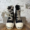 Rick Owens High Quote Black Milk Sneaker Sz 5 (37) DS