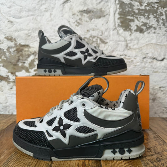 Louis Vuitton Gray Black Skate Sneaker Sz 6.5 (5LV)