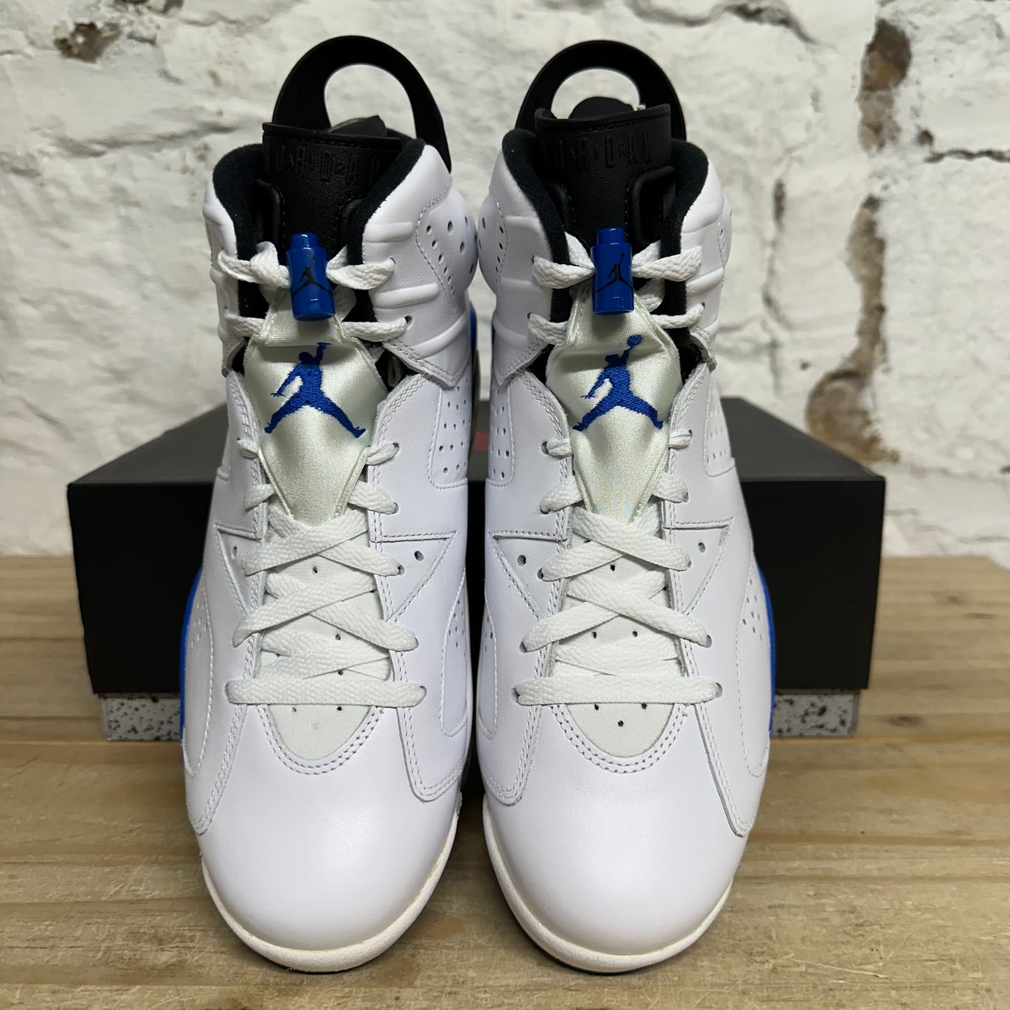 Air Jordan 6 Retro Sport Blue Sz 9.5 DS