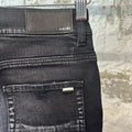 Amiri MX1 Rainbow Paisley Black Denim Jeans