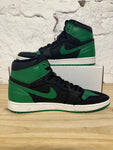 Air Jordan 1 High Pine Green Black Sz 13