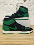 Air Jordan 1 High Pine Green Black Sz 13