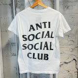 ASSC White Black Classic T-Shirt Sz S