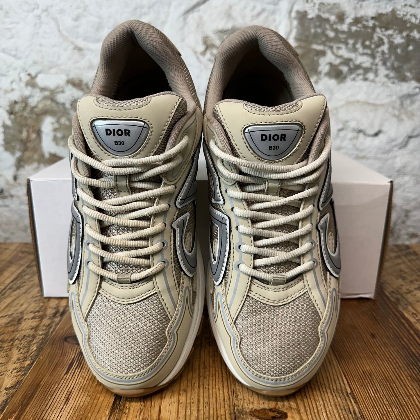 Dior B30 Beige Grey White Sneaker Sz 9 (42)
