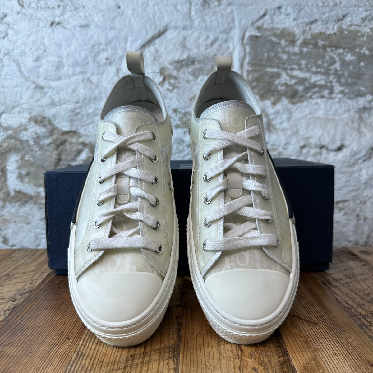 Dior B23 White Oblique Sneaker Sz 9 (42)