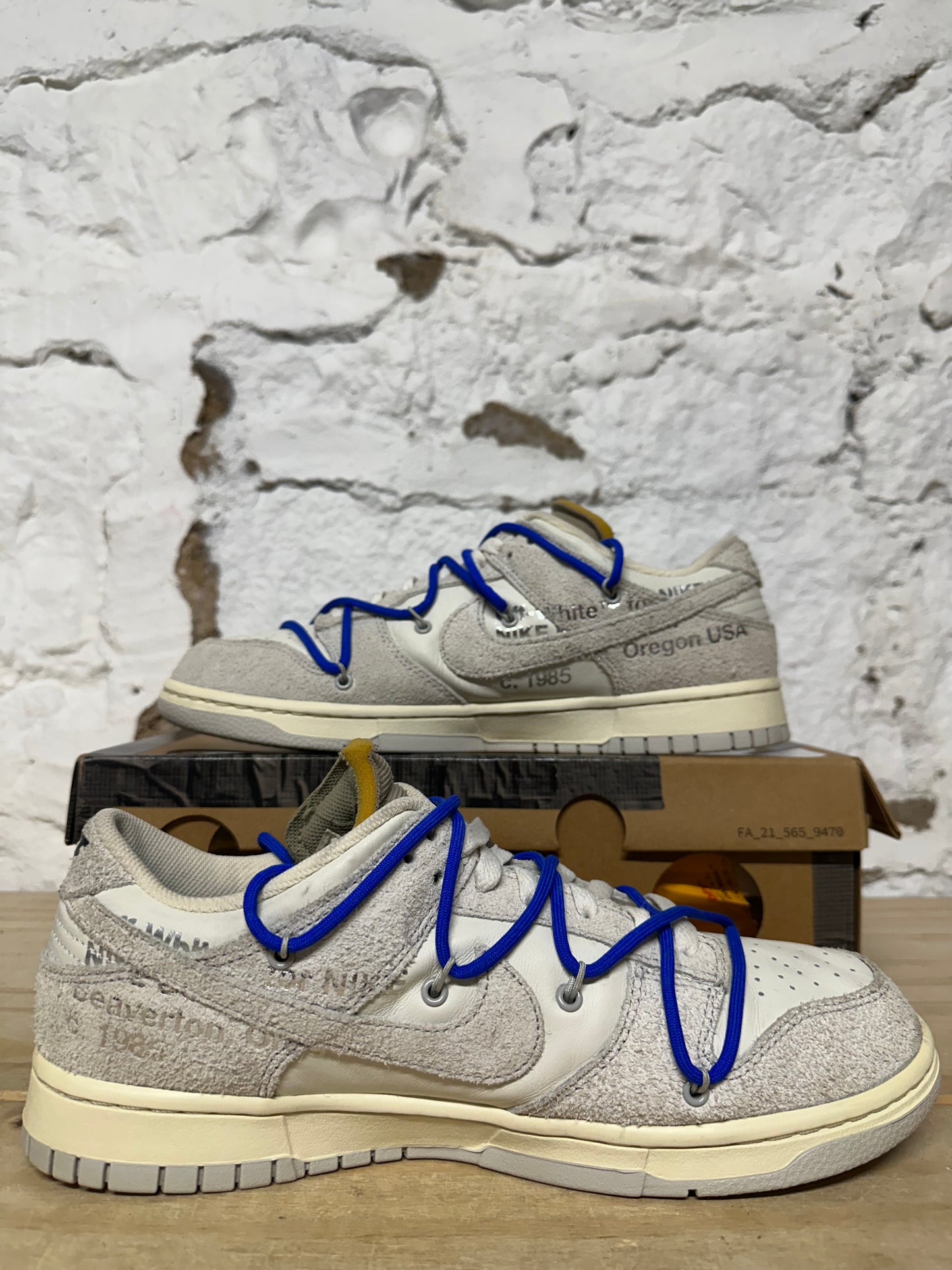 Nike Dunk Low Off-White Lot 32 Sz 10