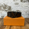 Louis Vuitton Brown Monogram Belt Sz 90/36 W/ Box