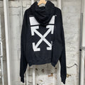 Off-White Kissing Black Hoodie Sz XL